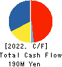 WATTMANN CO.,LTD. Cash Flow Statement 2022年3月期