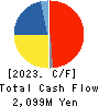 ARAYA INDUSTRIAL CO.,LTD. Cash Flow Statement 2023年3月期