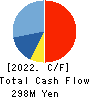 B&P Co.,Ltd. Cash Flow Statement 2022年10月期