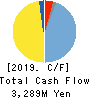 Sanoyas Holdings Corporation Cash Flow Statement 2019年3月期