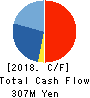 SIG Group Co.,Ltd. Cash Flow Statement 2018年3月期