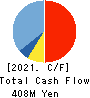 eWeLL Co.,Ltd. Cash Flow Statement 2021年12月期