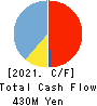 HPC SYSTEMS Inc. Cash Flow Statement 2021年6月期