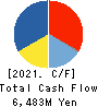 C.I. TAKIRON Corporation Cash Flow Statement 2021年3月期