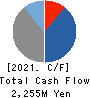 Enjin Co.,Ltd. Cash Flow Statement 2021年5月期