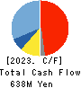 SANKYO KASEI CORPORATION Cash Flow Statement 2023年Mar期 SANKYO KASEI CORPORATION Cash Flow Statement 2023年3月期