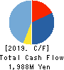IRRC Corporation Cash Flow Statement 2019年6月期