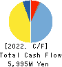 TSUKISHIMA HOLDINGS CO., LTD. Cash Flow Statement 2022年3月期