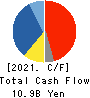 KAGA ELECTRONICS CO.,LTD. Cash Flow Statement 2021年3月期