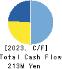 Writeup Co.,Ltd. Cash Flow Statement 2023年3月期