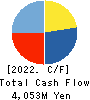 Tokyo Kaikan Co.,Ltd. Cash Flow Statement 2022年3月期