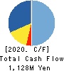 SOPHIA HOLDINGS CO.,LTD. Cash Flow Statement 2020年3月期