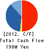 Photocreate Co.,Ltd. Cash Flow Statement 2012年6月期