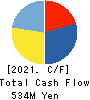SHIKIGAKU.Co.,Ltd. Cash Flow Statement 2021年2月期