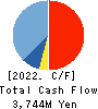 NSW Inc. Cash Flow Statement 2022年3月期