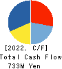 Estore Corporation Cash Flow Statement 2022年3月期