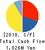 TOSHIN HOLDINGS CO.,LTD Cash Flow Statement 2018年4月期