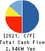 Polaris Holdings Co., Ltd. Cash Flow Statement 2021年3月期