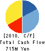 SBI Net Systems Co.,Ltd. Cash Flow Statement 2010年3月期