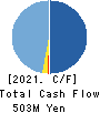 ONDECK Co., Ltd. Cash Flow Statement 2021年11月期