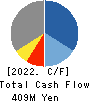 DNA Chip Research Inc. Cash Flow Statement 2022年3月期