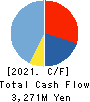 CELSYS,Inc. Cash Flow Statement 2021年12月期