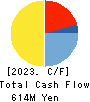 IWABUCHI CORPORATION Cash Flow Statement 2023年Mar期 IWABUCHI CORPORATION Cash Flow Statement 2023年3月期