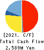 SHIZUKI ELECTRIC COMPANY INC. Cash Flow Statement 2021年3月期