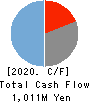Toyokumo,Inc. Cash Flow Statement 2020年12月期