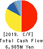 NISSIN CORPORATION Cash Flow Statement 2019年3月期