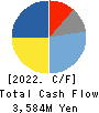 SHOEI FOODS CORPORATION Cash Flow Statement 2022年10月期