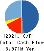 Bushiroad Inc. Cash Flow Statement 2021年6月期