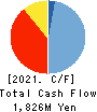 URBANET CORPORATION CO., LTD. Cash Flow Statement 2021年6月期