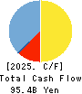 THE BANK OF SAGA LTD. Cash Flow Statement 2025年Mar期 THE BANK OF SAGA LTD. Cash Flow Statement 2025年3月期