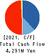 Dualtap Co.,Ltd. Cash Flow Statement 2021年6月期