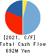 ACCESS GROUP HOLDINGS CO.,LTD. Cash Flow Statement 2021年9月期