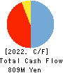 Twenty-four seven Inc. Cash Flow Statement 2022年11月期
