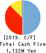 I-ne CO., LTD. Cash Flow Statement 2019年12月期
