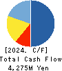 SINANEN HOLDINGS CO.,LTD. Cash Flow Statement 2024年Mar期 SINANEN HOLDINGS CO.,LTD. Cash Flow Statement 2024年3月期
