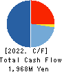 STrust Co.,Ltd. Cash Flow Statement 2022年2月期