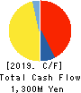 TAKAMISAWA CO.,LTD. Cash Flow Statement 2019年6月期