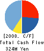 DIGITALSCAPE Co.,Ltd. Cash Flow Statement 2008年3月期