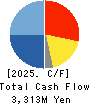 ADVAN GROUP CO., LTD. Cash Flow Statement 2025年Mar期 ADVAN GROUP CO., LTD. Cash Flow Statement 2025年3月期