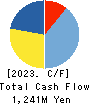 NF HOLDINGS CORPORATION Cash Flow Statement 2023年3月期