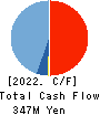 ONDECK Co., Ltd. Cash Flow Statement 2022年11月期
