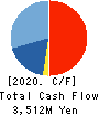 IR Japan Holdings,Ltd. Cash Flow Statement 2020年3月期