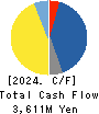 HARIMA CHEMICALS GROUP,INC. Cash Flow Statement 2024年Mar期 HARIMA CHEMICALS GROUP,INC. Cash Flow Statement 2024年3月期