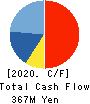 Net Marketing Co.Ltd. Cash Flow Statement 2020年6月期