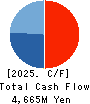 CANOX CORPORATION Cash Flow Statement 2025年3月期
