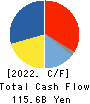 ADVANTEST CORPORATION Cash Flow Statement 2022年3月期